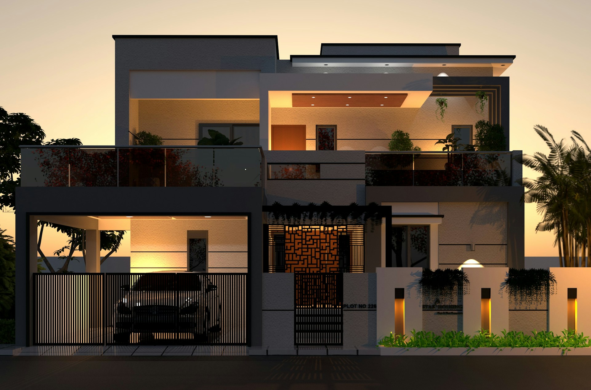 Real estate development project managed on Rebota